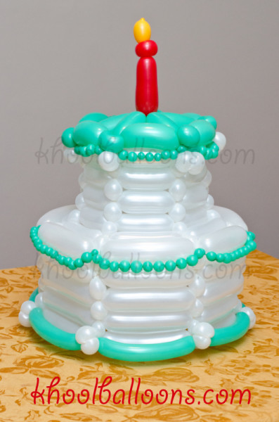Two-tier cake